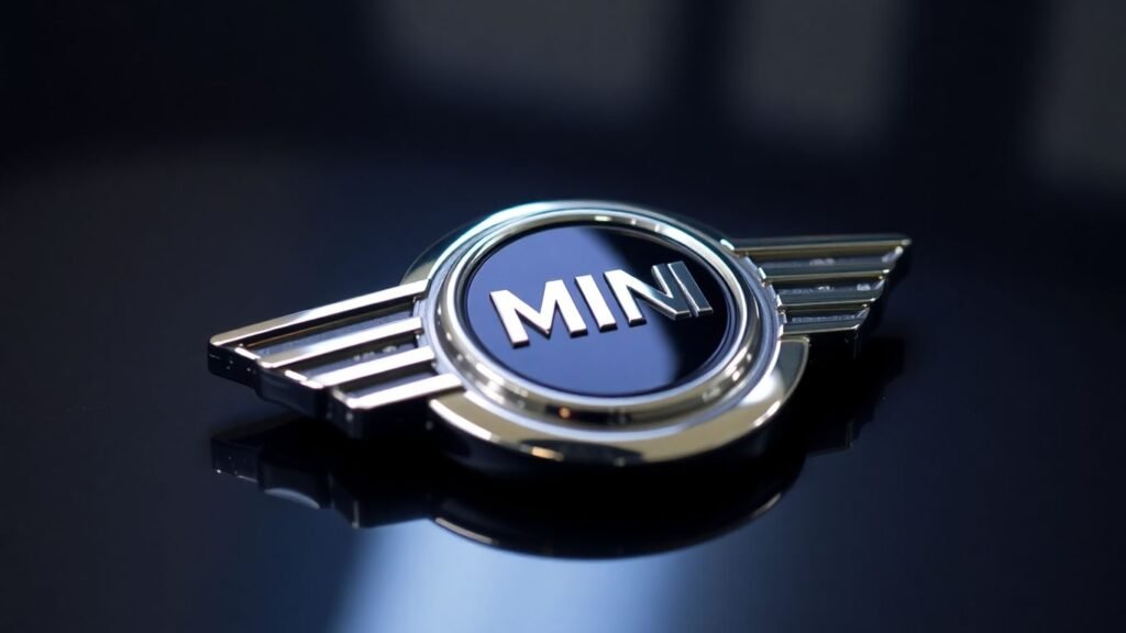 Genuine Mini spare part with iconic logo.