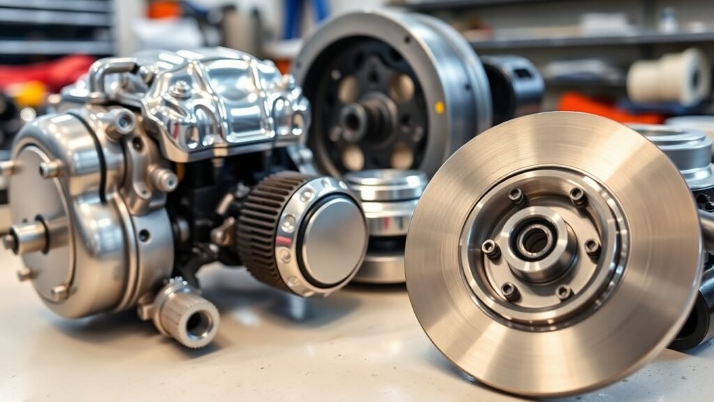 Mini car parts in Adelaide workshop