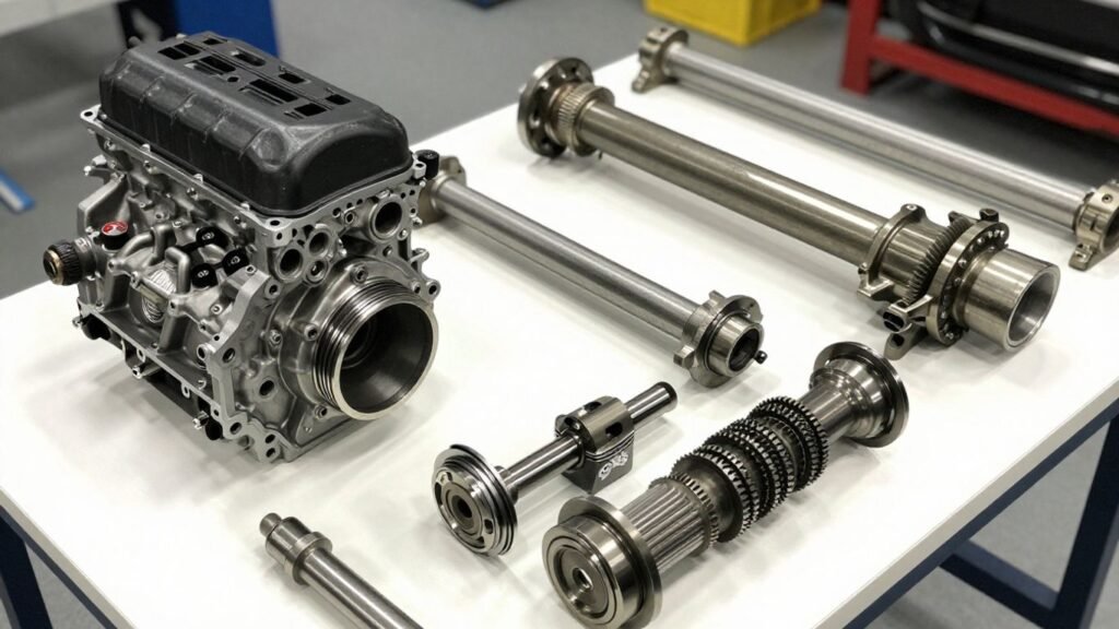 Mini Cooper engine and gearbox parts