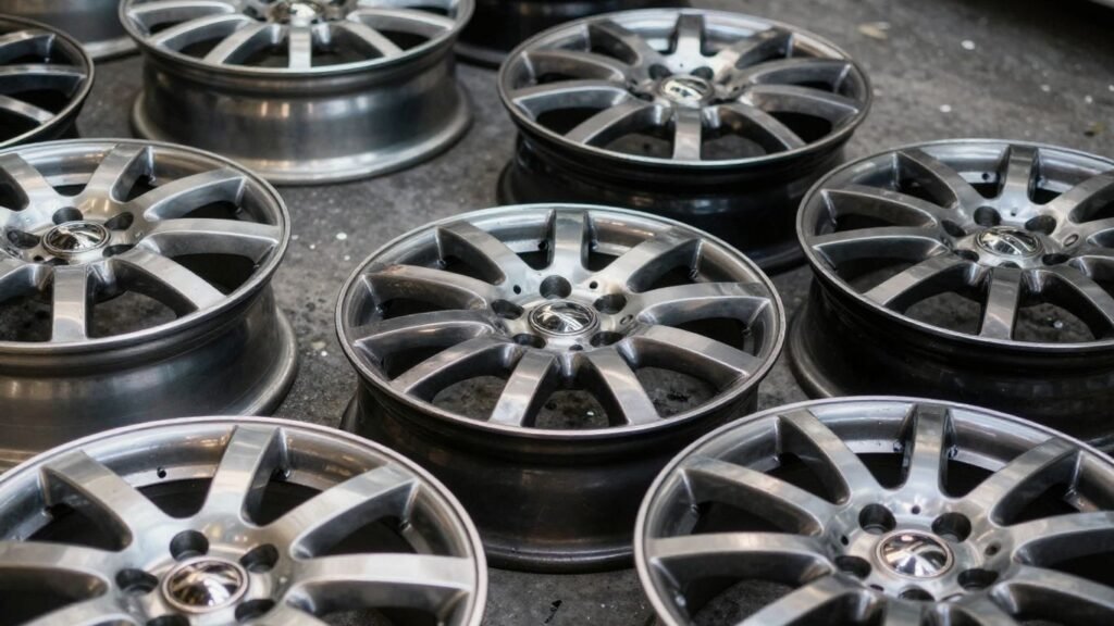 Used Mini Cooper alloy wheels and rims in Wollongong.